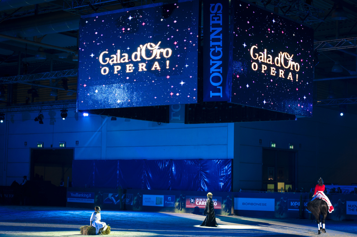 Gaia Vincenzi Fiera Cavalli Verona Jumping Opera Gala