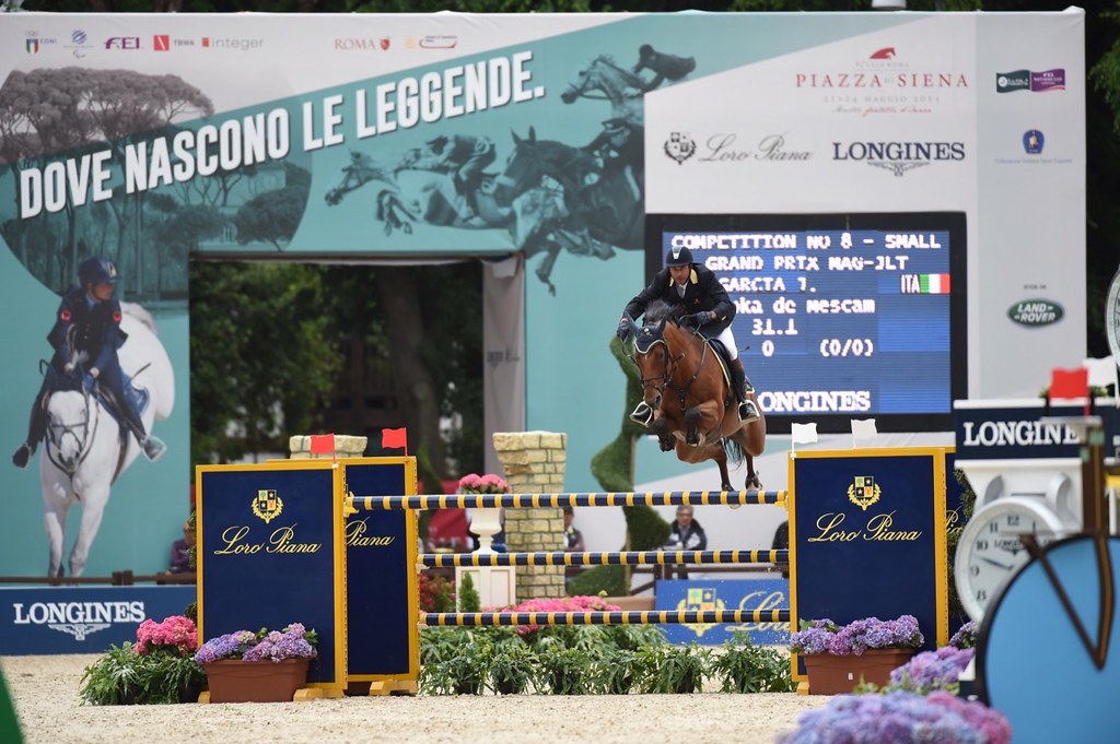 Juan Carlos Garcia CSIO Piazza di Siena Piccolo Gran Premio MAG-JLT